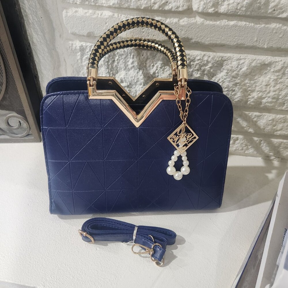 Navy Purse